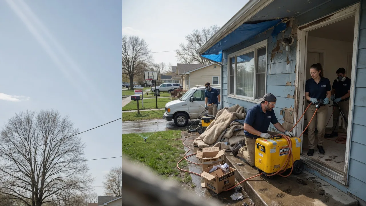 Basement Flood Cleanup in Fingal, ND near me